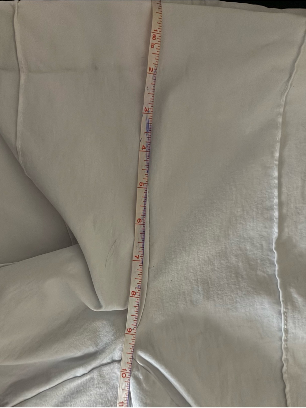 Bright White Cropped Front Seam Stretch Dress Pants, Canadian-Made - Picture 6 of 10